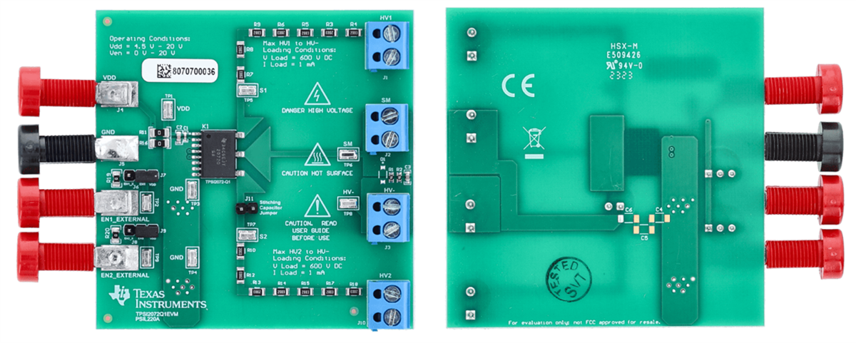 Texas Instruments Module d'évaluation TPSI2072Q1EVM