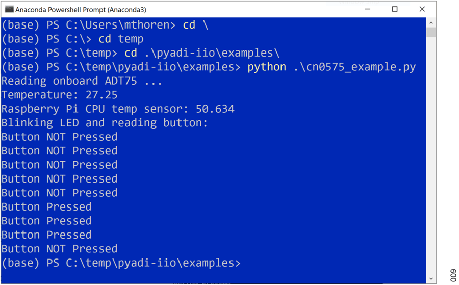 Analog Devices Inc. Carte de développement EVAL-CN0575-RPIZ