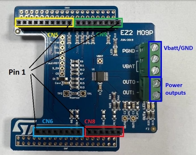 STMicroelectronics Carte d'évaluation VND9012AJ