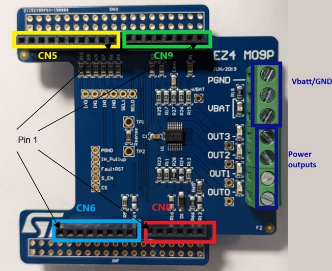 STMicroelectronics Carte d'évaluation VNQ9080AJ