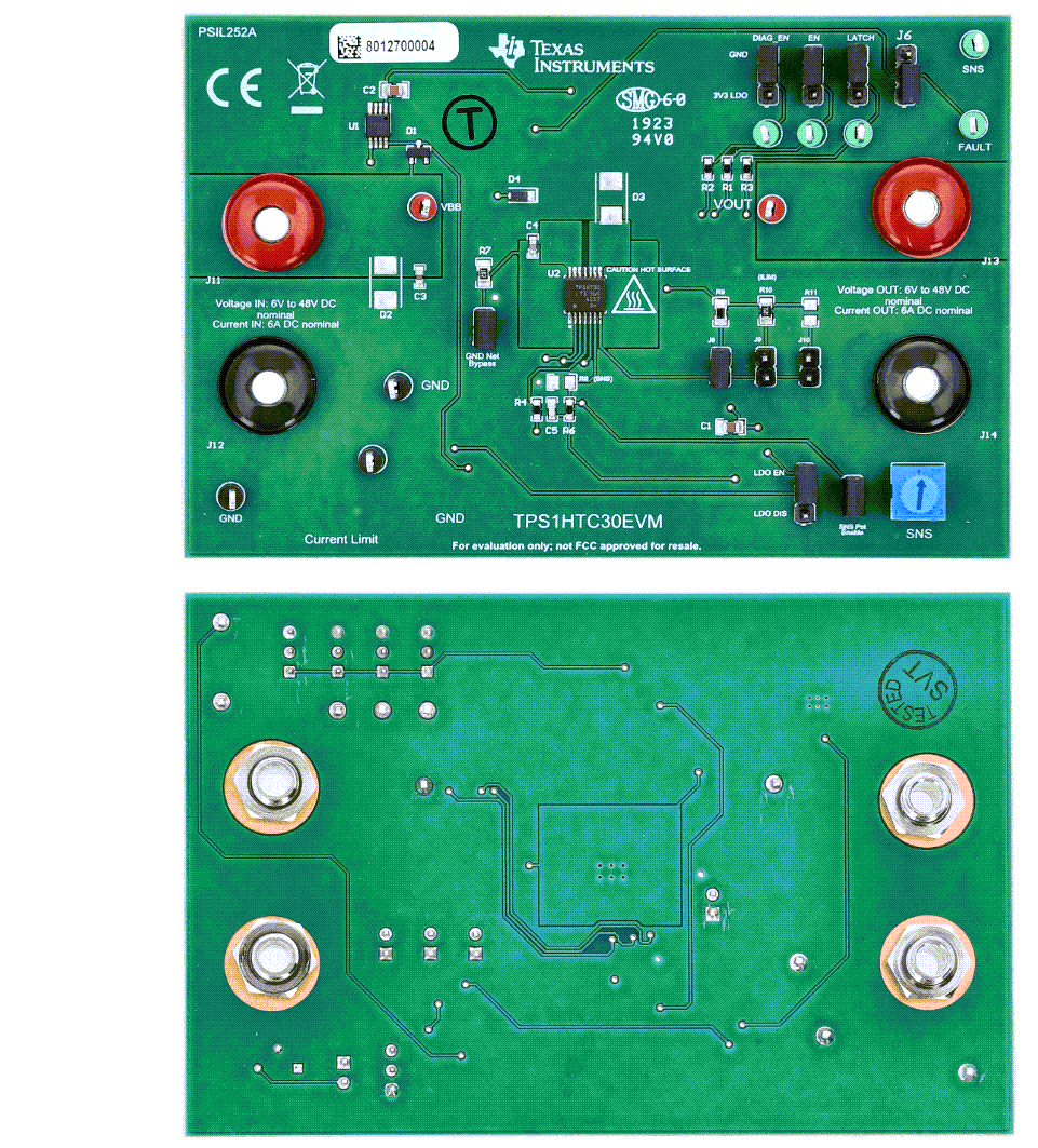Texas Instruments Module d'évaluation TPS1HTC30EVM