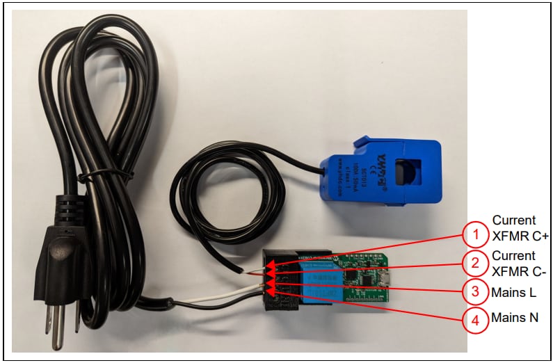 Microchip Technology Compteur de puissance CT MCP39F511A