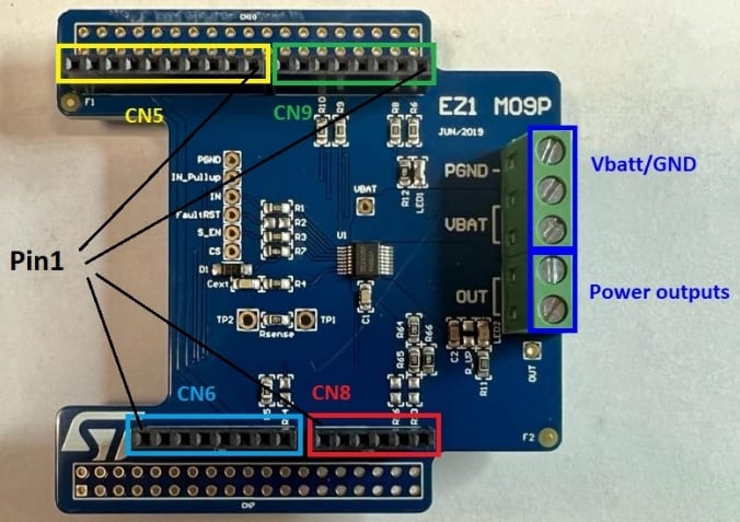 STMicroelectronics Carte d'évaluation EV-VN9006AJ