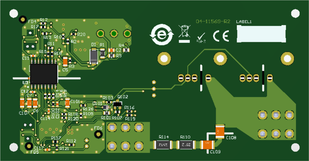 Microchip Technology Conception de référence E-Fuse auxiliaire haute tension