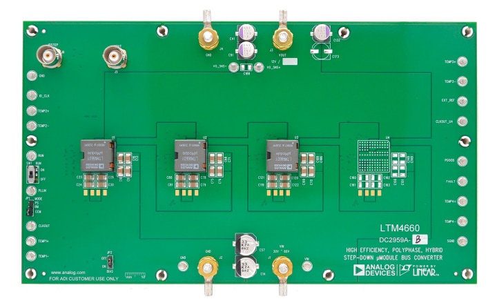 Circuit de localisation - Analog Devices Inc. Cartes d'évaluation DC2959A-x