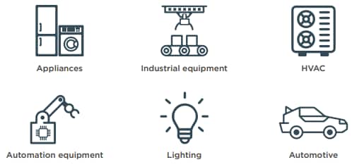 TE Connectivity Connecteurs à montage en surface Economy Power 2.5