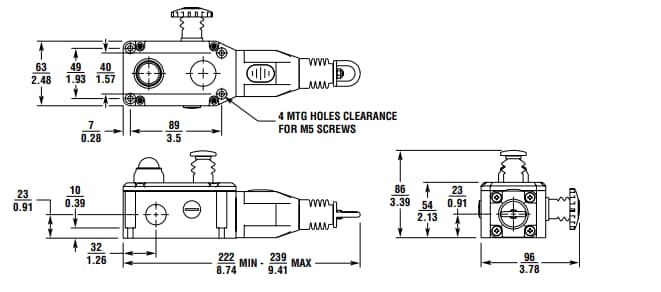 Omron Industrial Automation Interrupteurs à arrêt d'urgence à câble compacts ER6022