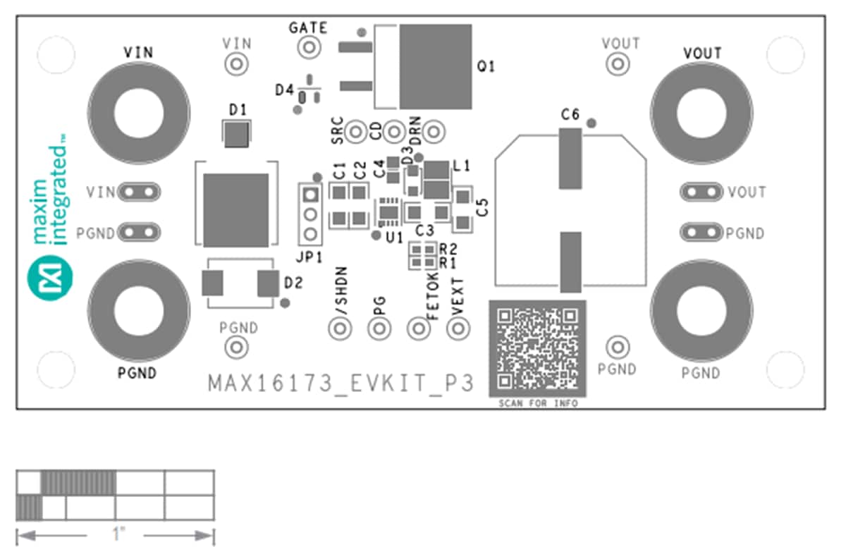 Analog Devices / Maxim Integrated Kit d'évaluation MAX16173