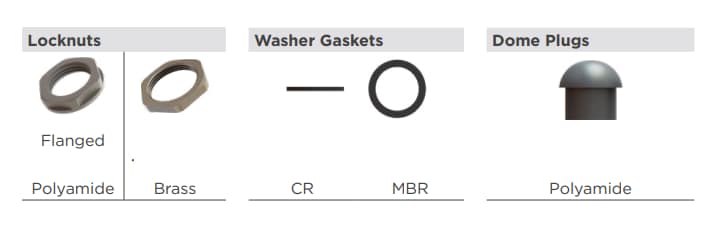 TE Connectivity / Entrelec Presse-étoupes de câble et accessoires