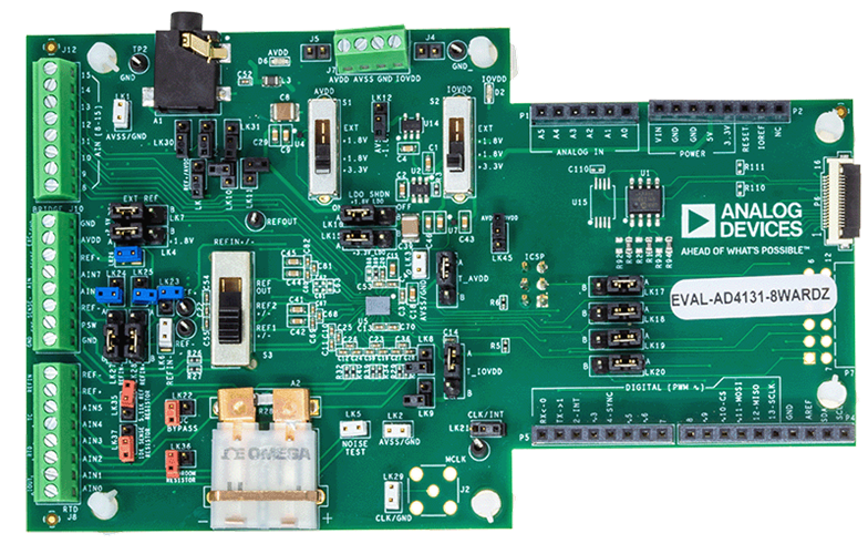Analog Devices Inc. Kit d'évaluation EVAL-AD4131-8WARDZ