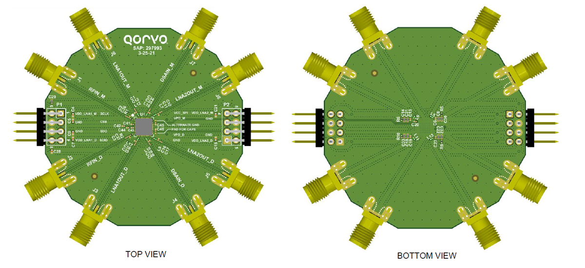 Qorvo Carte d'évaluation QPB9351EVB
