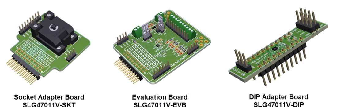 Plan mécanique - Renesas Electronics Kits d’adaptateur de socket SLG47011V
