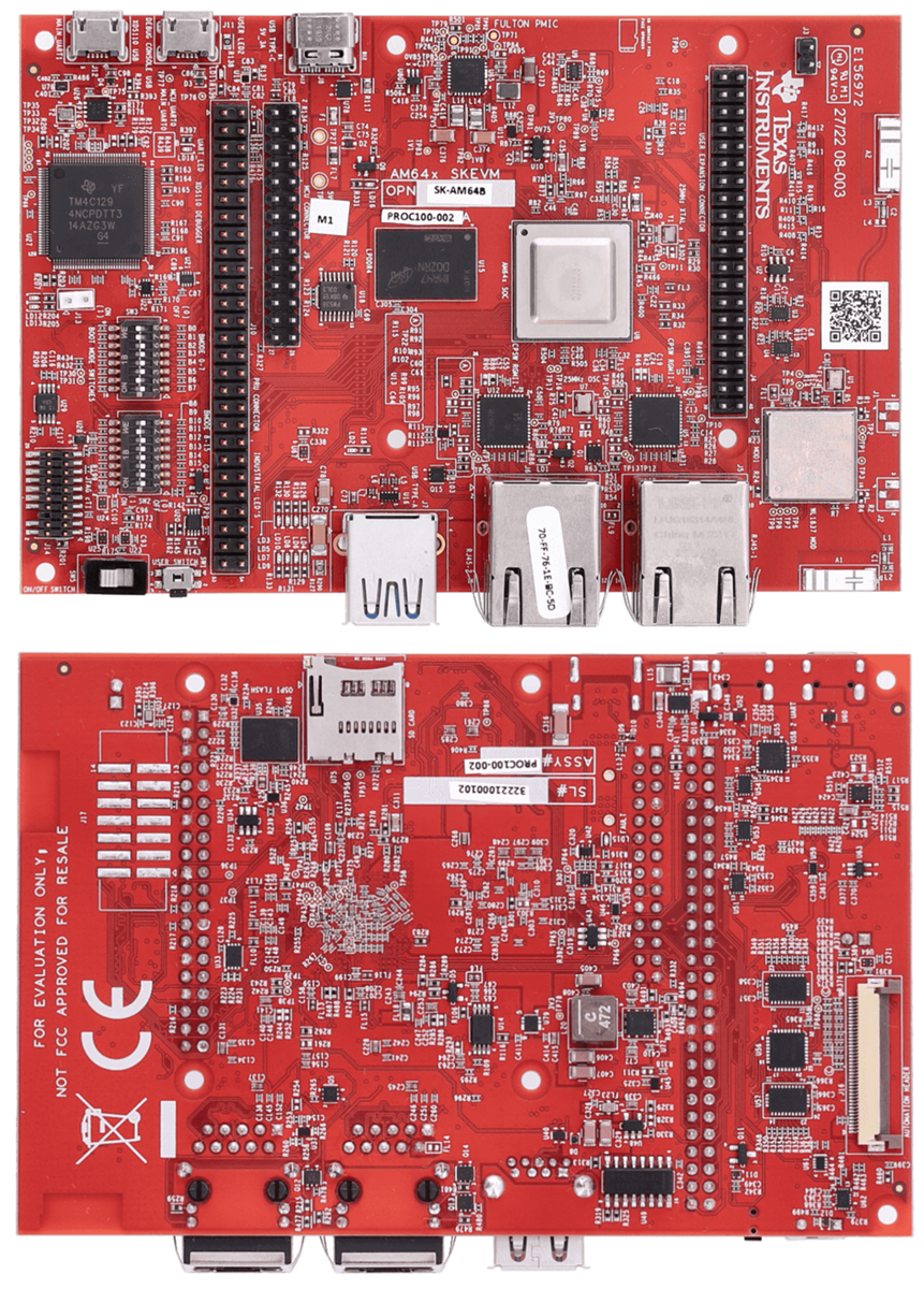 Texas Instruments Kit de démarrage SK-AM64B pour processeurs AM64x Sitara™