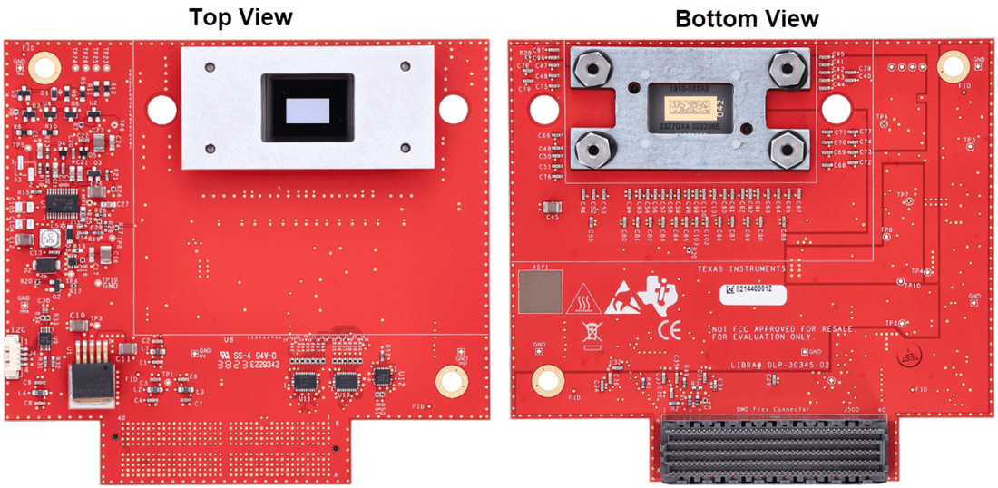 Plan mécanique - Texas Instruments Module d'évaluation (EVM) DMD DLP470TEEVM