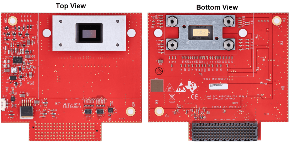 Plan mécanique - Texas Instruments Module d'évaluation (EVM) DMD DLP480REEVM