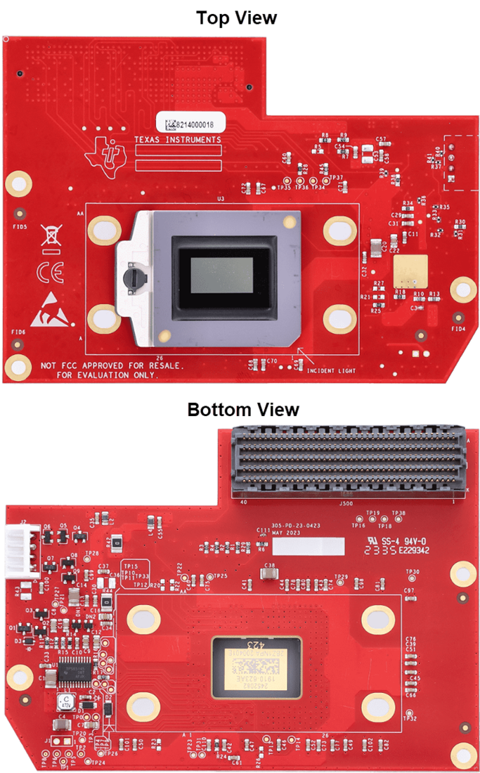 Plan mécanique - Texas Instruments Module d'évaluation (EVM) DMD DLP650NEEVM