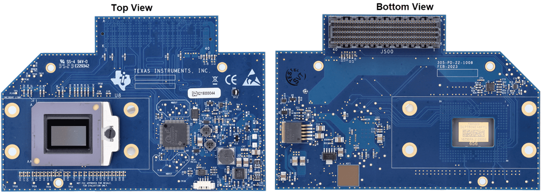 Plan mécanique - Texas Instruments Module d'évaluation (EVM) DMD DLP780NEEVM