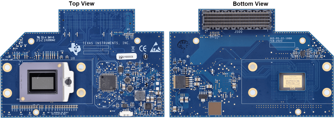 Plan mécanique - Texas Instruments Module d'évaluation (EVM) DMD DLP780TEEVM