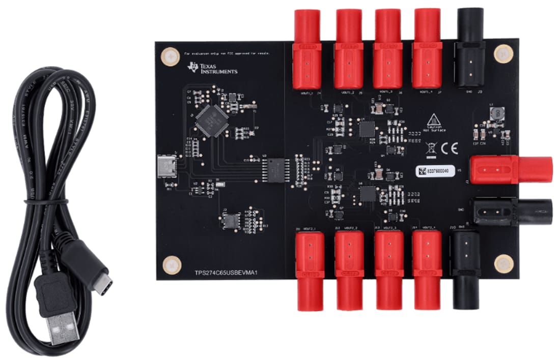 Texas Instruments Module d'évaluation (EVM) de commutateur TPS274C65USBEVM