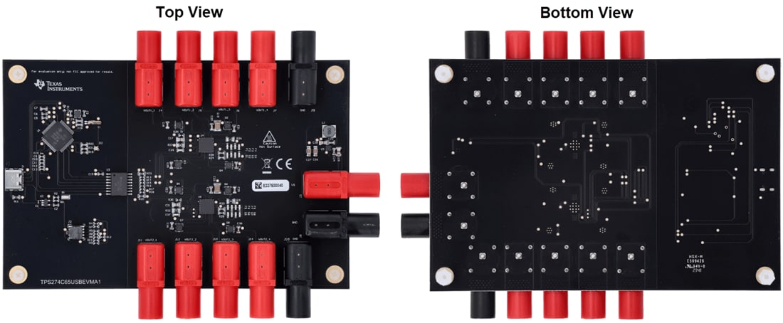 Plan mécanique - Texas Instruments Module d'évaluation (EVM) de commutateur TPS274C65USBEVM