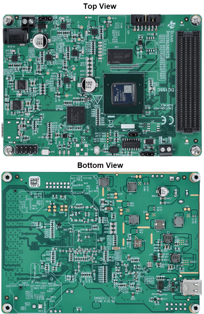 Plan mécanique - Texas Instruments Module d'évaluation (EVM) TSWDC155EVM