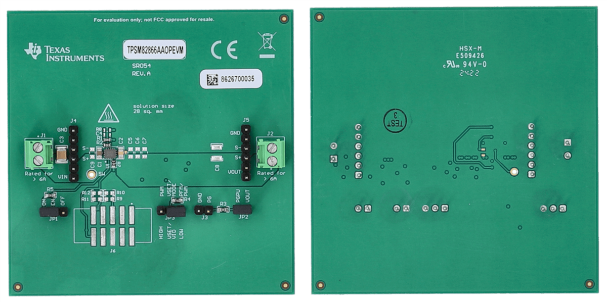 Texas Instruments Modules d'évaluation MagPack™ TPSM82866 