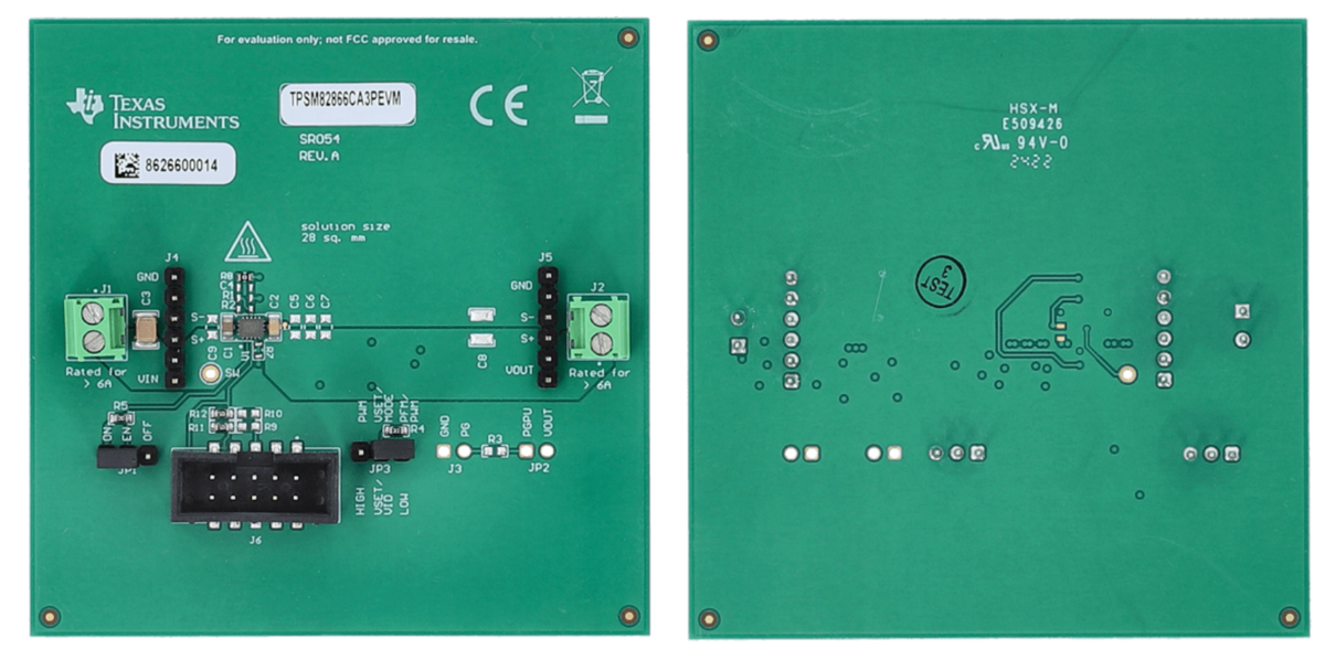 Texas Instruments Modules d'évaluation MagPack™ TPSM82866 