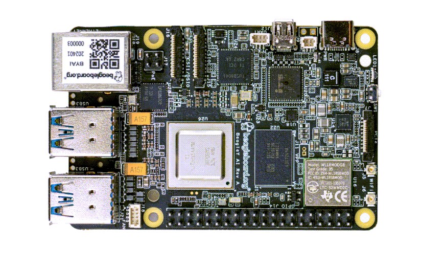 BeagleBoard Ordinateur monocarte à IA Beagley®