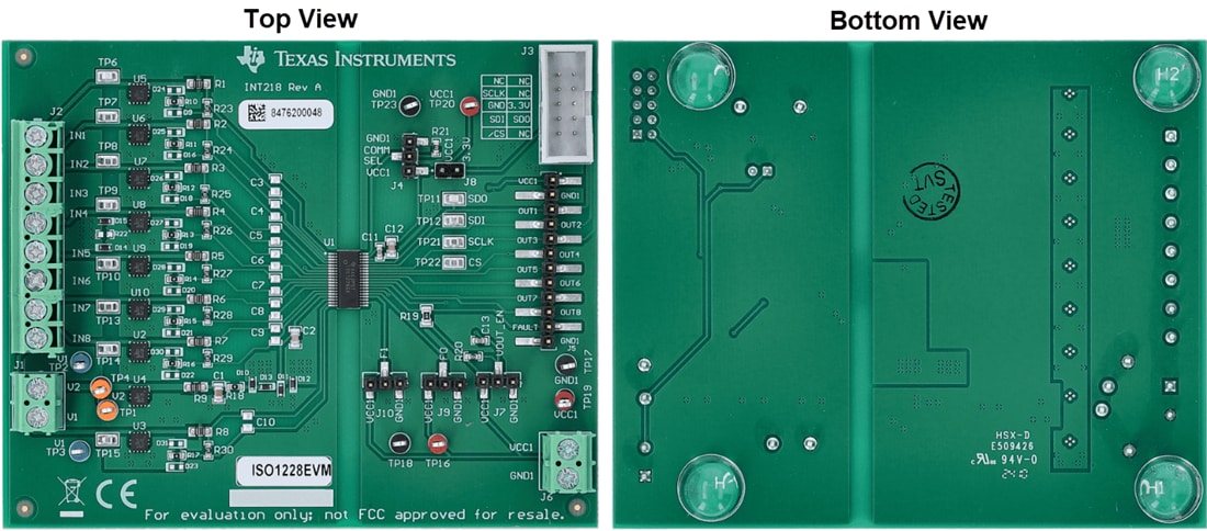 Circuit de localisation - Texas Instruments Module d'évaluation (EVM) ISO1228EVM
