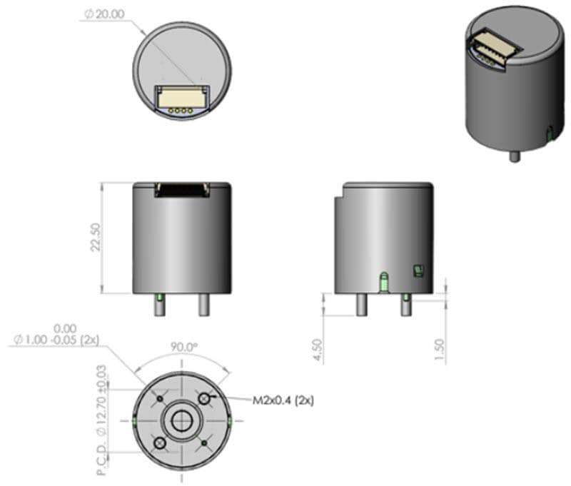 Broadcom Kits de codeurs miniatures AS20-Series