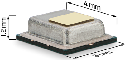 Plan mécanique - Sensirion Capteur CO2 miniature STCC4