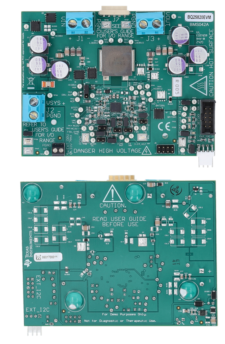 Texas Instruments Module d'évaluation BQ25820EVM