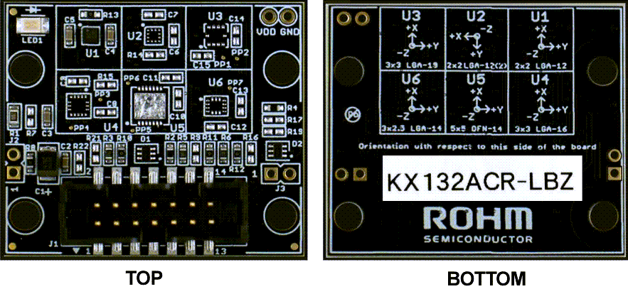 ROHM Semiconductor Carte d'évaluation KX132ACR-EVK-001