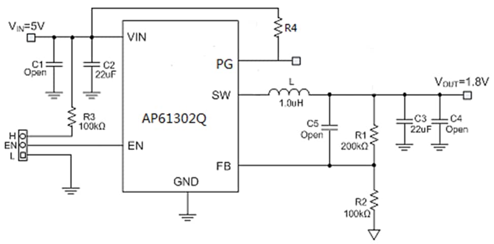 Diodes Incorporated Carte d'évaluation AP61302Q