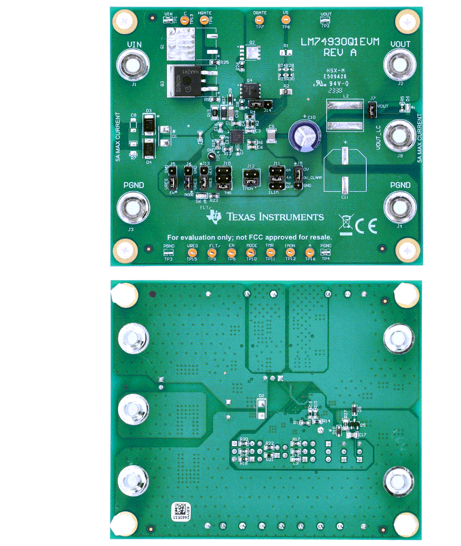 Texas Instruments Module d'évaluation LM74930Q1EVM