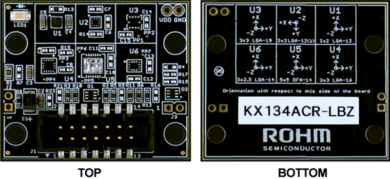 ROHM Semiconductor Carte d'évaluation KX134ACR-EVK-001