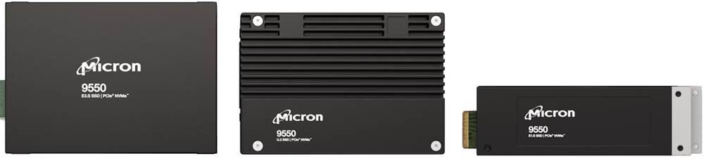 Infographie - Micron SSD 9550 NVMe™