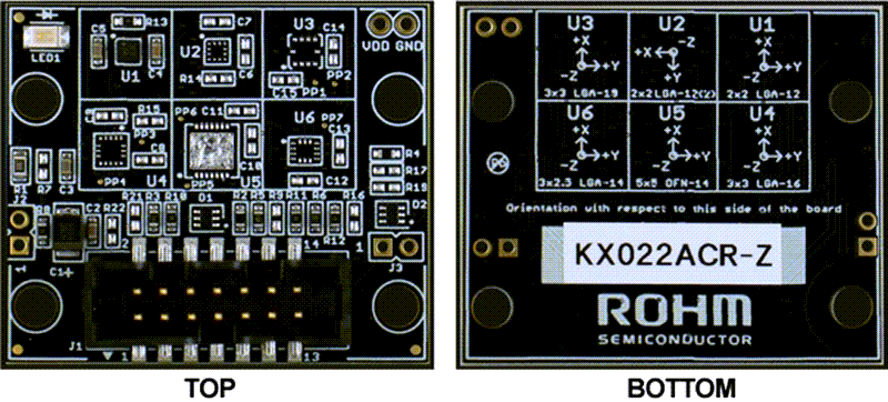 ROHM Semiconductor Carte d'évaluation KX022ACR-EVK-001