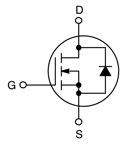 Schéma du circuit d'application - onsemi MOSFET au carbure de silicium (SiC) NVHL045N065SC1