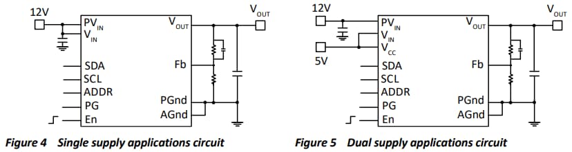 Schéma - TDK Convertisseurs CC-CC µPOL FS100x