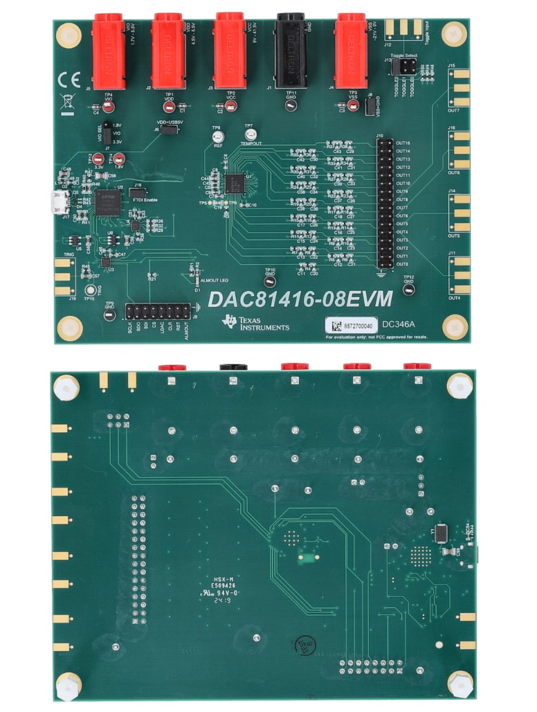 Texas Instruments Module d'évaluation DAC81416-08EVM