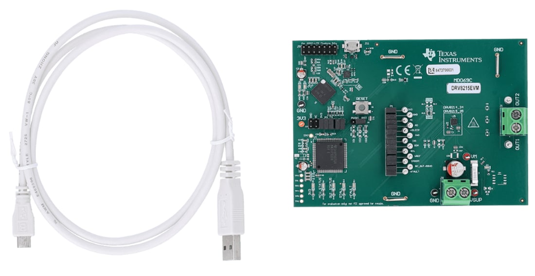 Texas Instruments Module d'évaluation (EVM) de pilote DRV8215EVM