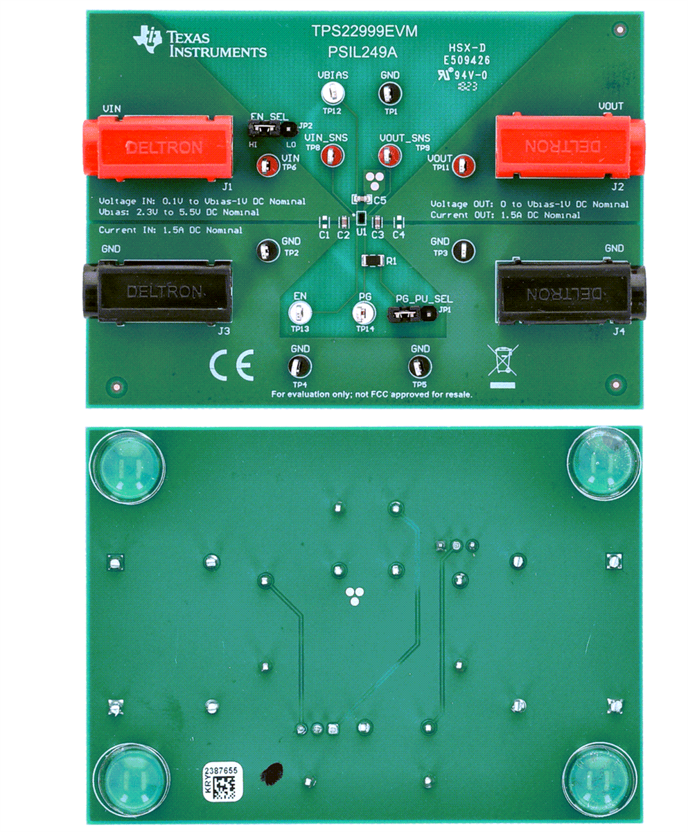 Texas Instruments Module d'évaluation TPS22999EVM