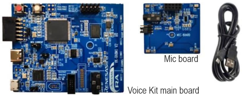 Circuit de localisation - Renesas Electronics Kit vocal RA8M1 (VK-RA8M1)