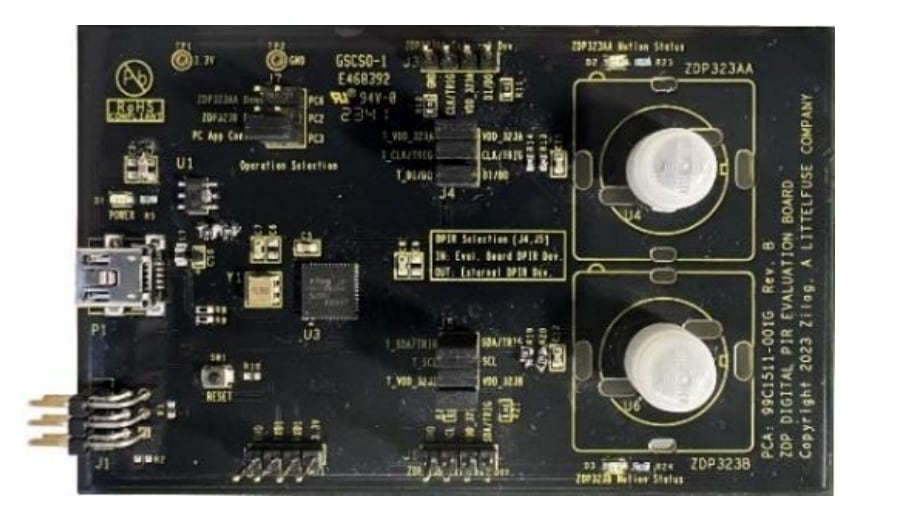 Graphique - Zilog / IXYS Capteurs numériques passifs à infrarouge (PIR) ZDP323