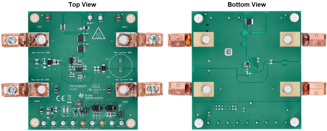 Circuit de localisation - Texas Instruments Module d'évaluation (EVM) de pilote TPS1213Q1EVM