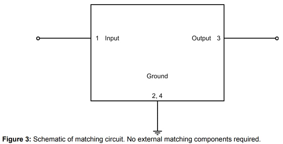Schematic - Qualcomm RF360 B7505 Micro-Acoustic Filter