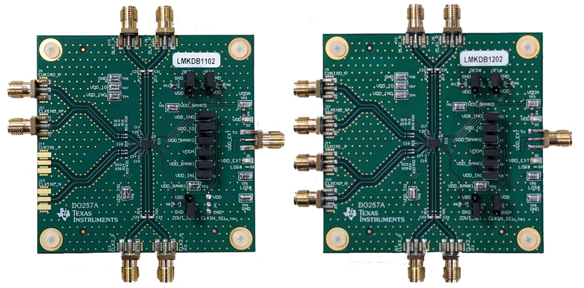Texas Instruments Modules d'évaluation LMKDB1x02EVM