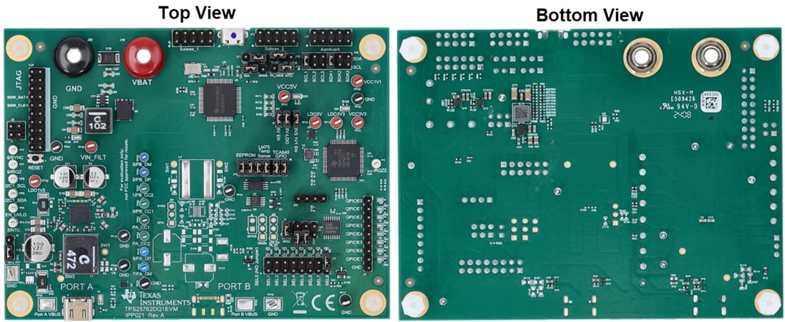 Circuit de localisation - Texas Instruments Module d'évaluation (EVM) TPS25762DQ1EVM