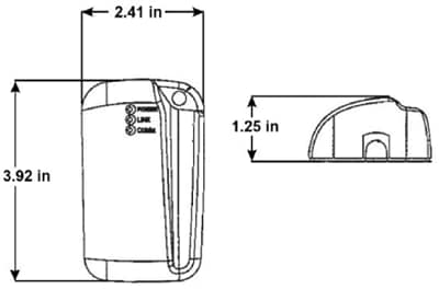 Plan mécanique - Advantech Routeurs d’accès et ponts sans fil ABDNA Enterprise